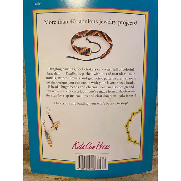 Beading Bracelets Earrings Necklaces & More By Judy Ann Sadler Kids Can Crafts 1 - Picture 2 of 6